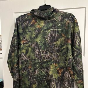 Nomad Hoodie Mens Large Camo Mossyoak Hunting Outdoors Trees